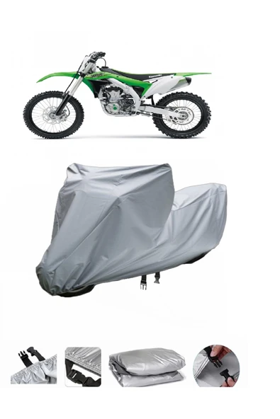 Kawasaki KX 450F  Gri Motosiklet Brandası ARKA ÇANTA UYUMLU DEĞİLDİR