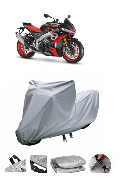 Aprilia Tuono V4 1100 Factory  Gri Motosiklet Brandası ARKA ÇANTA UYUMLU DEĞİLDİR
