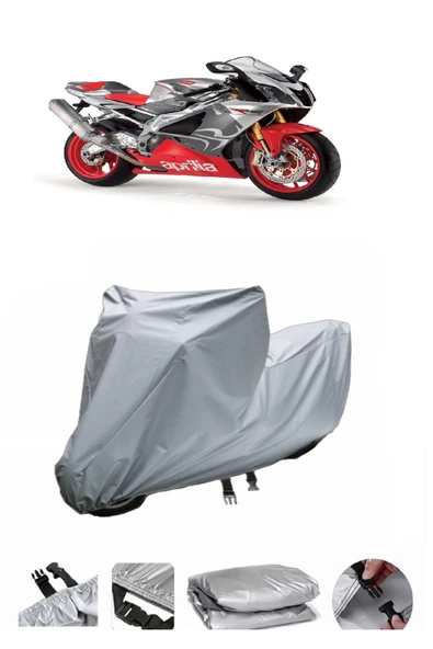 Aprilia RSV Mille  Gri Motosiklet Brandası ARKA ÇANTA UYUMLU DEĞİLDİR