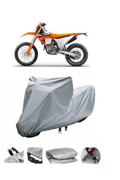 KTM 250 EXC-F  Gri Motosiklet Brandası ARKA ÇANTA UYUMLU DEĞİLDİR