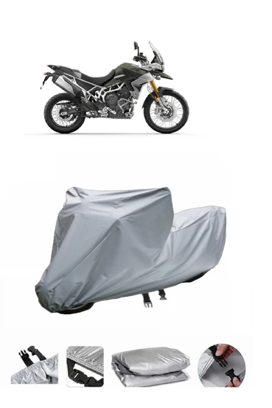 Triumph Tiger 900 Rally  Gri Motosiklet Brandası ARKA ÇANTA UYUMLU DEĞİLDİR ürün görseli 1