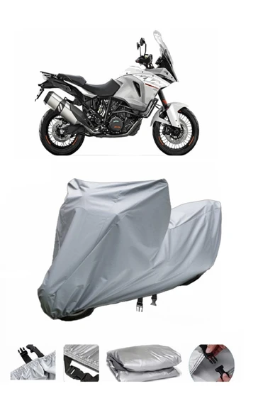 KTM 1290  Super Adventure T  Gri Motosiklet Brandası ARKA ÇANTA UYUMLU DEĞİLDİR ürün görseli 1