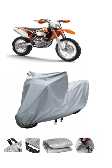 KTM 530 EXC  Gri Motosiklet Brandası ARKA ÇANTA UYUMLU DEĞİLDİR ürün görseli 1