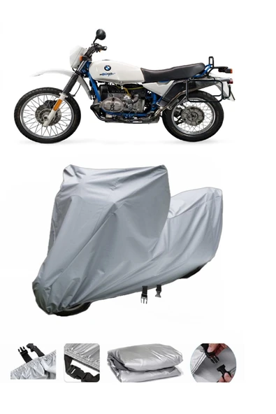 Bmw R 80  Gri Motosiklet Brandası ARKA ÇANTA UYUMLU DEĞİLDİR ürün görseli 1