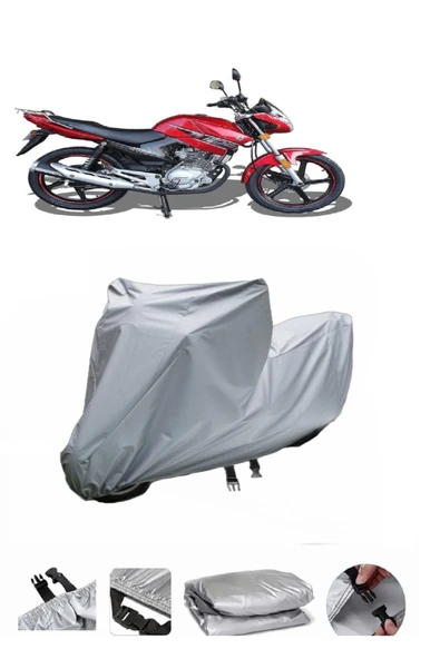 Arora AR 125-48 Yebere  Gri Motosiklet Brandası ARKA ÇANTA UYUMLU DEĞİLDİR