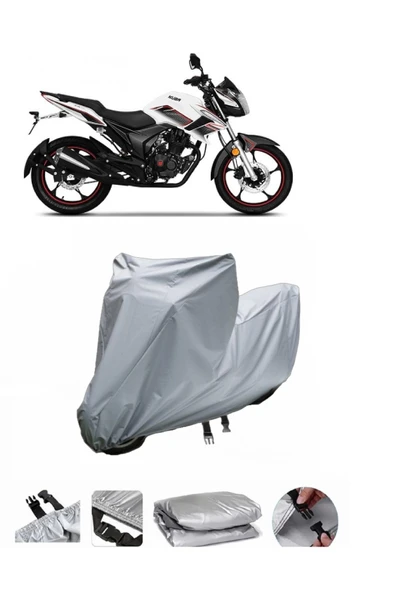 Kuba CR1-S  Gri Motosiklet Brandası ARKA ÇANTA UYUMLU DEĞİLDİR