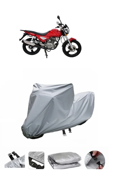 Mondial 150 MCX Roadracer  Gri Motosiklet Brandası ARKA ÇANTA UYUMLU DEĞİLDİR