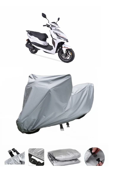Arora Verano AR 50-9  Gri Motosiklet Brandası ARKA ÇANTA UYUMLU DEĞİLDİR
