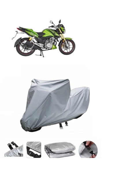 Mondial 180 Z-ONE S  Gri Motosiklet Brandası ARKA ÇANTA UYUMLU DEĞİLDİR