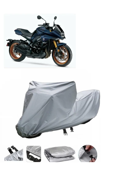 Suzuki Katana  Gri Motosiklet Brandası ARKA ÇANTA UYUMLU DEĞİLDİR