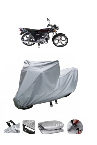 Arora CG50  Gri Motosiklet Brandası ARKA ÇANTA UYUMLU DEĞİLDİR