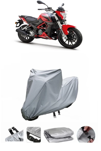 Benelli BN 251  Gri Motosiklet Brandası ARKA ÇANTA UYUMLU DEĞİLDİR