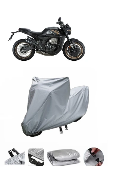 Zontes 350 GK  Gri Motosiklet Brandası ARKA ÇANTA UYUMLU DEĞİLDİR