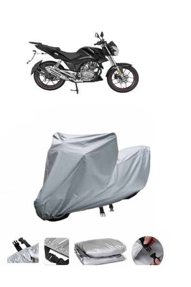 Mondial 150 Z-ONE i  Gri Motosiklet Brandası ARKA ÇANTA UYUMLU DEĞİLDİR