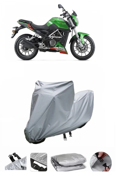 Benelli TNT 25  Gri Motosiklet Brandası ARKA ÇANTA UYUMLU DEĞİLDİR