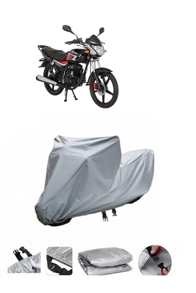 Mondial 125  Superboy i  Gri Motosiklet Brandası ARKA ÇANTA UYUMLU DEĞİLDİR - 1