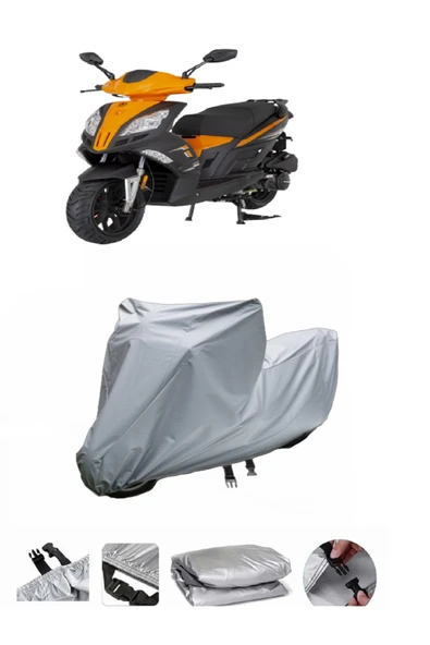 Mondial 125 Mash  Gri Motosiklet Brandası ARKA ÇANTA UYUMLU DEĞİLDİR