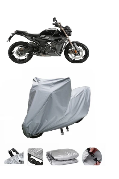 Zontes 155 G1  Gri Motosiklet Brandası ARKA ÇANTA UYUMLU DEĞİLDİR ürün görseli 1