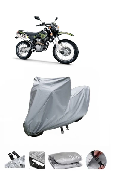 Kuba Black Cat  Gri Motosiklet Brandası ARKA ÇANTA UYUMLU DEĞİLDİR ürün görseli 1