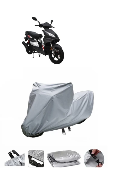 Mondial 125 Ardour  Gri Motosiklet Brandası ARKA ÇANTA UYUMLU DEĞİLDİR