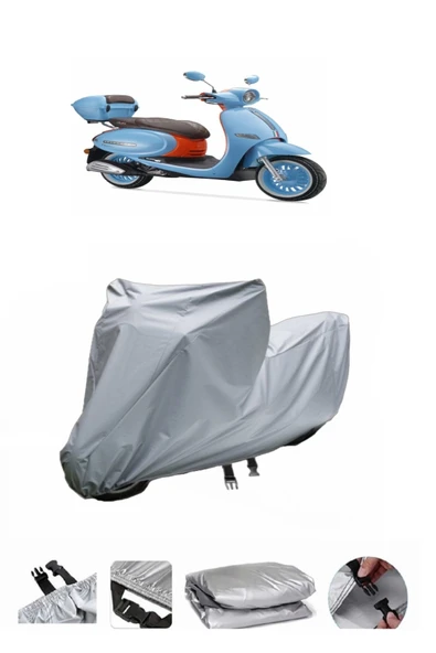 Arora AR 50 Cappuccino  Gri Motosiklet Brandası ARKA ÇANTA UYUMLU DEĞİLDİR ürün görseli 1