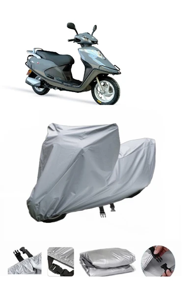 Arora AR 100-7 Special Alfa  Gri Motosiklet Brandası ARKA ÇANTA UYUMLU DEĞİLDİR