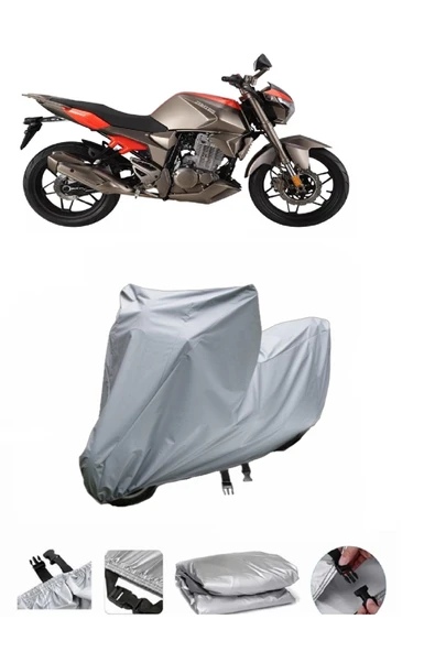 Zontes Phantom S250  Gri Motosiklet Brandası ARKA ÇANTA UYUMLU DEĞİLDİR