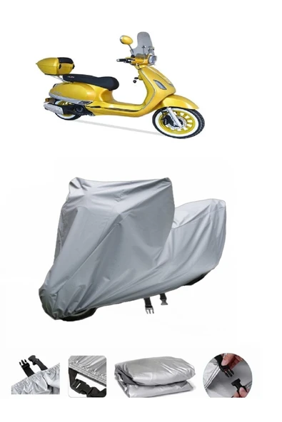 Arora Safari 50  Gri Motosiklet Brandası ARKA ÇANTA UYUMLU DEĞİLDİR ürün görseli 1