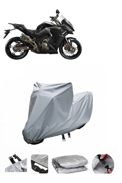 Zontes 310 X  Gri Motosiklet Brandası ARKA ÇANTA UYUMLU DEĞİLDİR ürün görseli 1