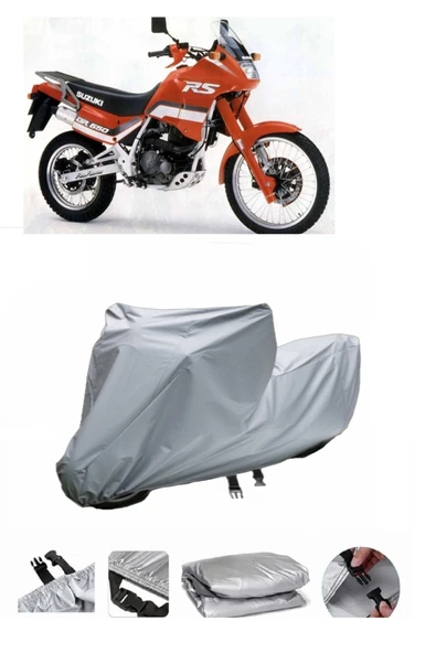 Suzuki DR650 RS  Gri Motosiklet Brandası ARKA ÇANTA UYUMLU DEĞİLDİR