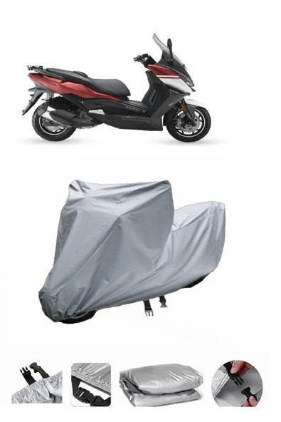 Arora Chinf 318  Gri Motosiklet Brandası ARKA ÇANTA UYUMLU DEĞİLDİR