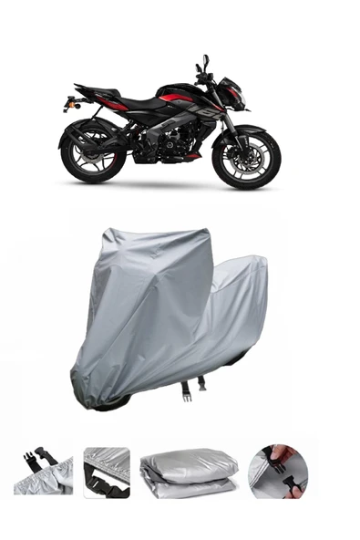 Bajaj Pulsar NS 160  Gri Motosiklet Brandası ARKA ÇANTA UYUMLU DEĞİLDİR ürün görseli 1