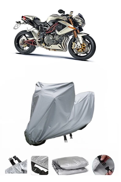 Benelli TNT Cafe Racer  Gri Motosiklet Brandası ARKA ÇANTA UYUMLU DEĞİLDİR
