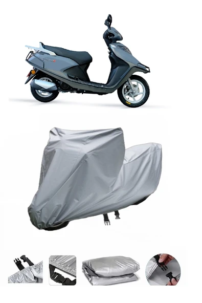 Arora Special 125  Gri Motosiklet Brandası ARKA ÇANTA UYUMLU DEĞİLDİR