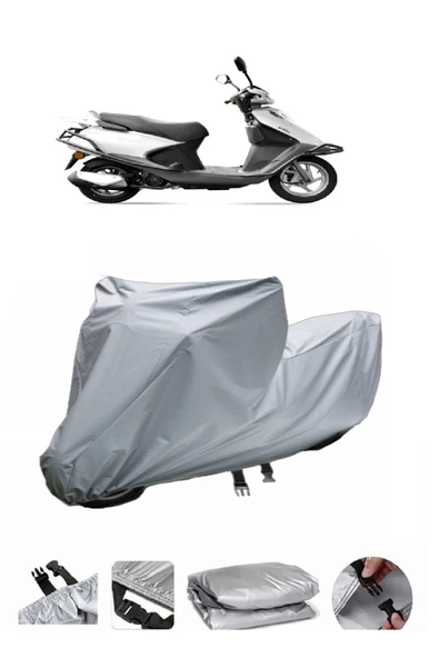 Yuki Active 125  Gri Motosiklet Brandası ARKA ÇANTA UYUMLU DEĞİLDİR