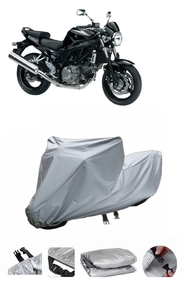 Suzuki SV650A  Gri Motosiklet Brandası ARKA ÇANTA UYUMLU DEĞİLDİR