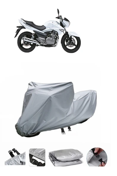Suzuki GW250 Inazuma  Gri Motosiklet Brandası ARKA ÇANTA UYUMLU DEĞİLDİR