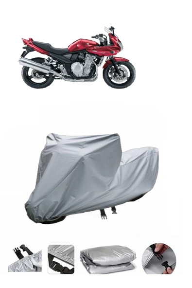 Suzuki GSF 650 Bandit S  Gri Motosiklet Brandası ARKA ÇANTA UYUMLU DEĞİLDİR