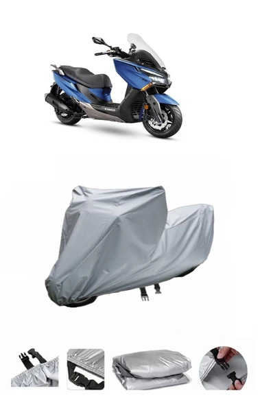 Kymco Xtown 125i  Gri Motosiklet Brandası ARKA ÇANTA UYUMLU DEĞİLDİR