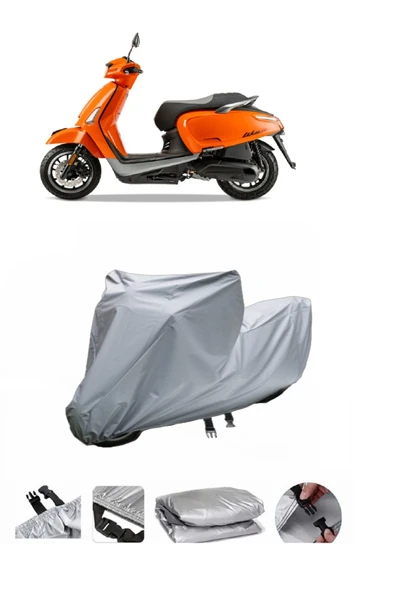 Kymco Like S 125  Gri Motosiklet Brandası ARKA ÇANTA UYUMLU DEĞİLDİR