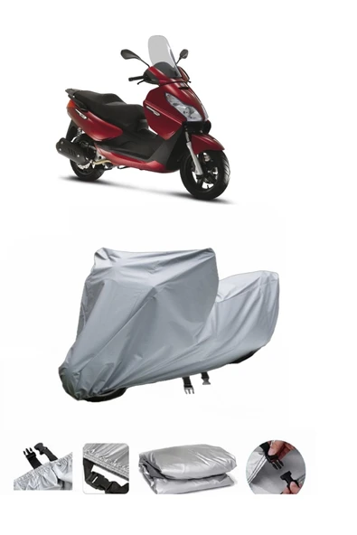Piaggio X7 EVO 300  Gri Motosiklet Brandası ARKA ÇANTA UYUMLU DEĞİLDİR