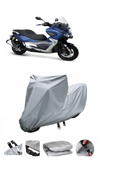 Rks Blade 350  Gri Motosiklet Brandası ARKA ÇANTA UYUMLU DEĞİLDİR