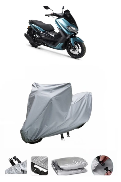 Rks Grace 202 Pro  Gri Motosiklet Brandası ARKA ÇANTA UYUMLU DEĞİLDİR ürün görseli 1