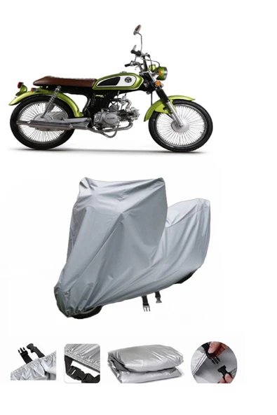Kuba RX9 Commuter Gri Motosiklet Brandası ARKA ÇANTA UYUMLU DEĞİLDİR