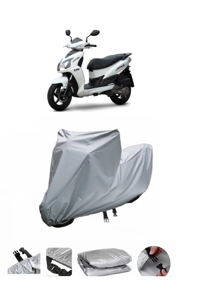 Sym Jet 4 125  Gri Motosiklet Brandası ARKA ÇANTA UYUMLU DEĞİLDİR ürün görseli 1