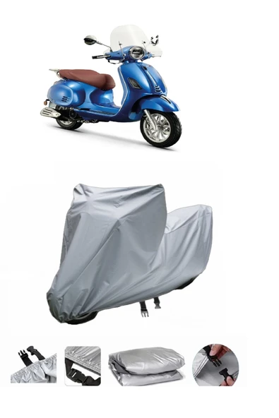 Rks Pride 125  Gri Motosiklet Brandası ARKA ÇANTA UYUMLU DEĞİLDİR ürün görseli 1