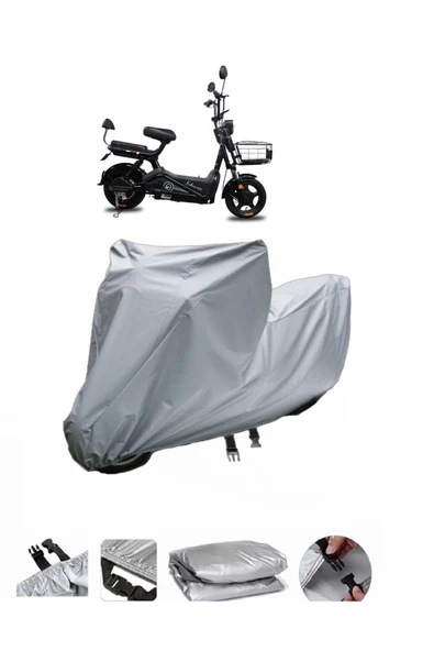 Stmax Kobra 500 Gri Motosiklet Brandası ARKA ÇANTA UYUMLU DEĞİLDİR