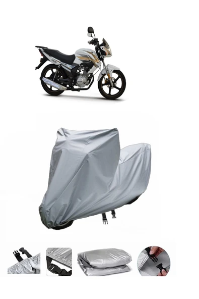Kuba XF 139  Gri Motosiklet Brandası ARKA ÇANTA UYUMLU DEĞİLDİR