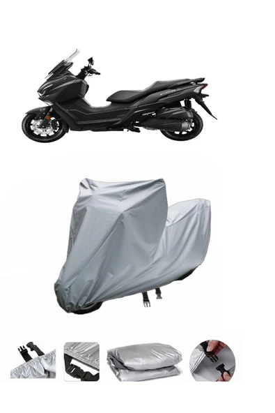 Sym Joymax Z Plus 250  Gri Motosiklet Brandası ARKA ÇANTA UYUMLU DEĞİLDİR