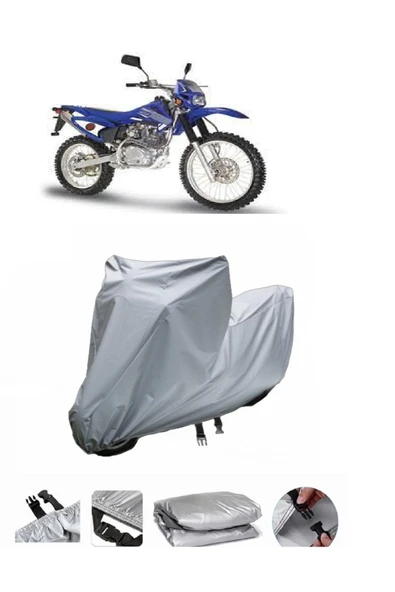 Kanuni Cross 250  Gri Motosiklet Brandası ARKA ÇANTA UYUMLU DEĞİLDİR ürün görseli 1